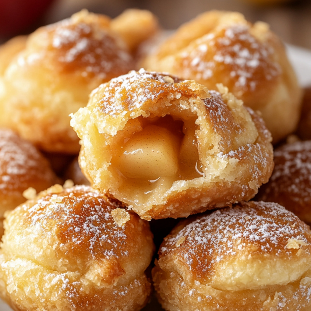 Air Fryer Apple Pie Bombs