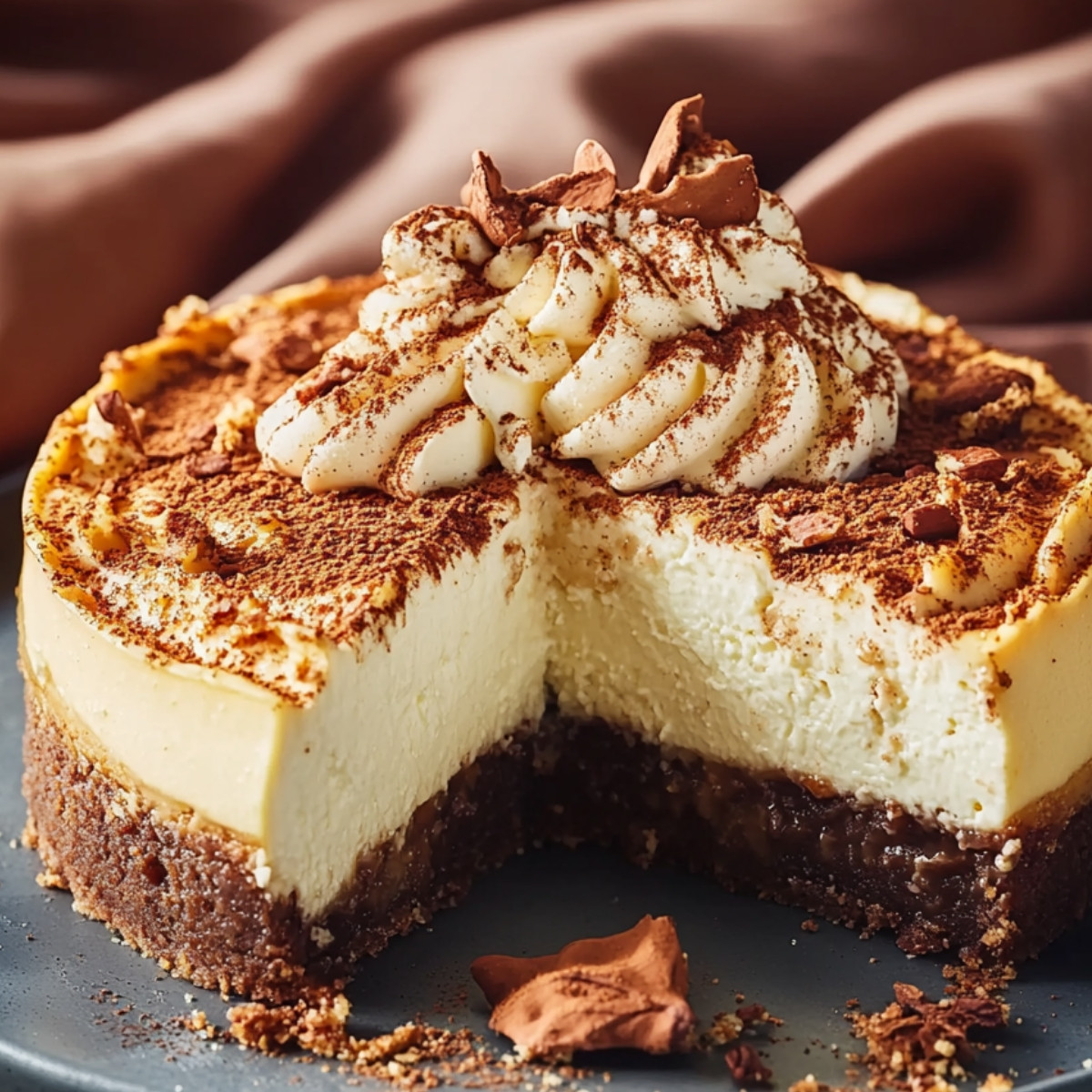 Autumn Spice Cheesecake Delight