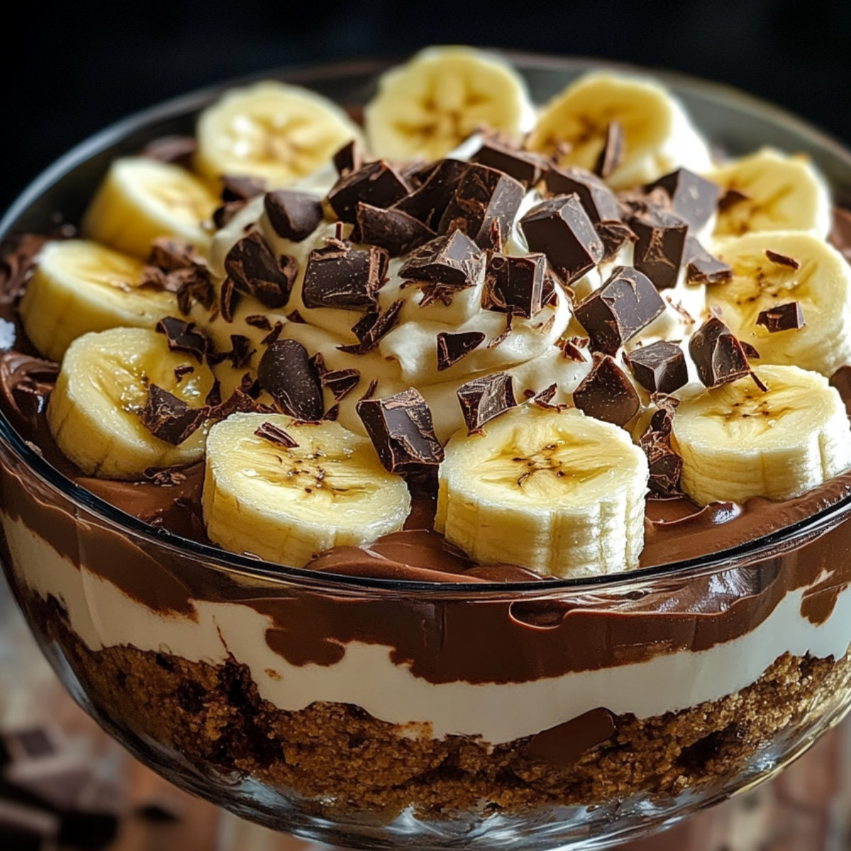 Banana Chocolate Trifle