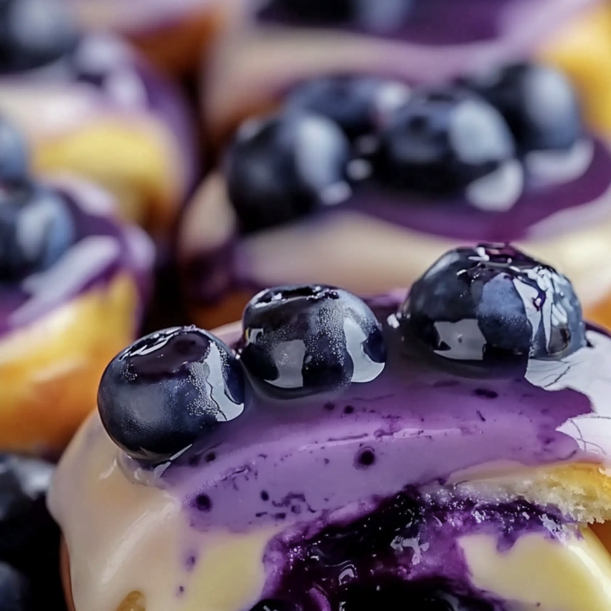 Blueberry Cheesecake Rolls