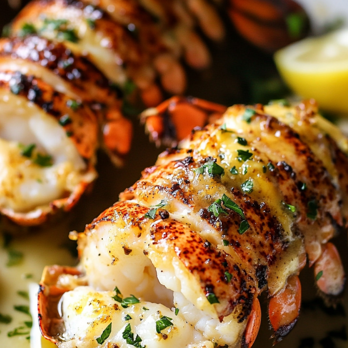 Broiled Lobster Tails