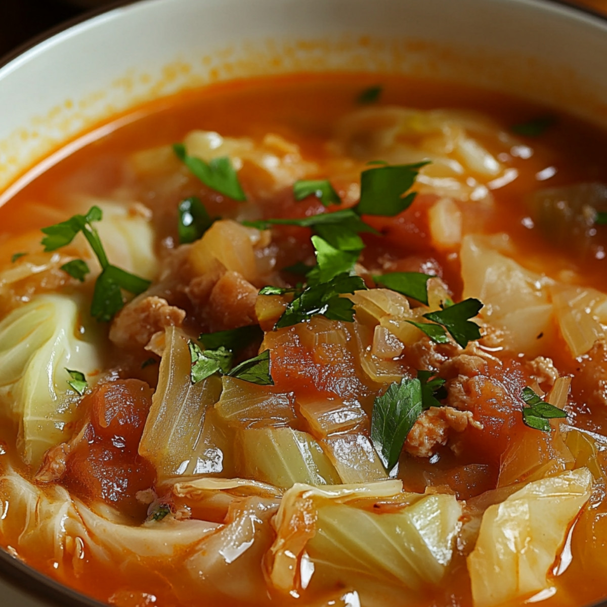 Cabbage Roll Soup