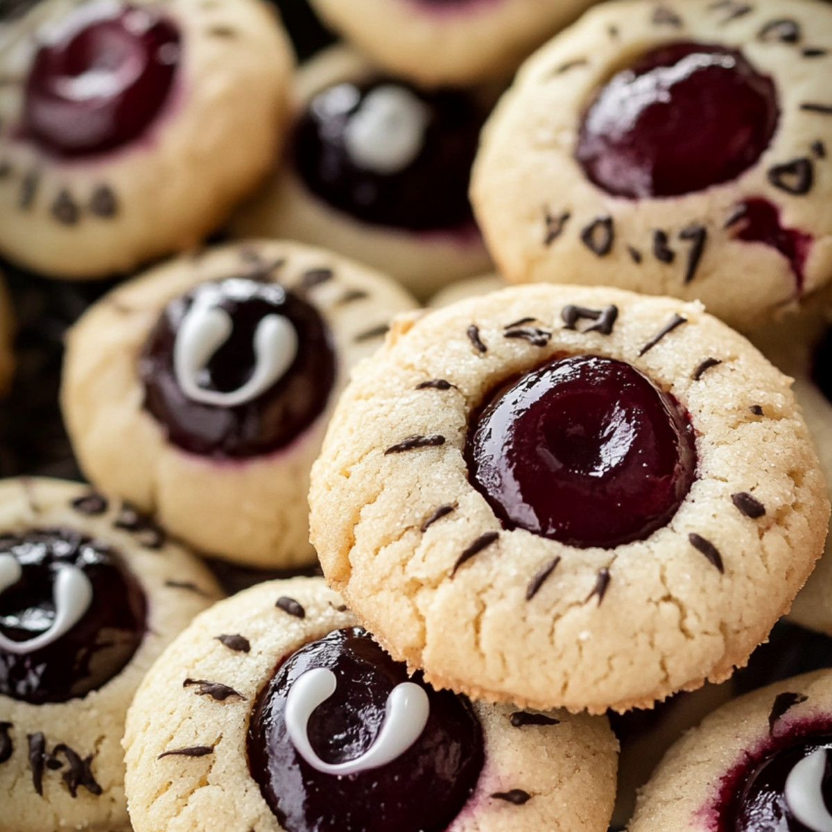 Cherry-Centered Dairy-Free Delight Cookies