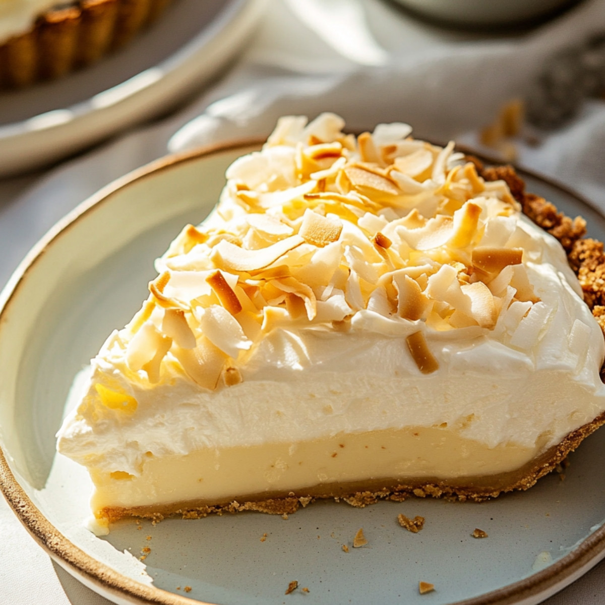 Creamy Coconut Cream Pie