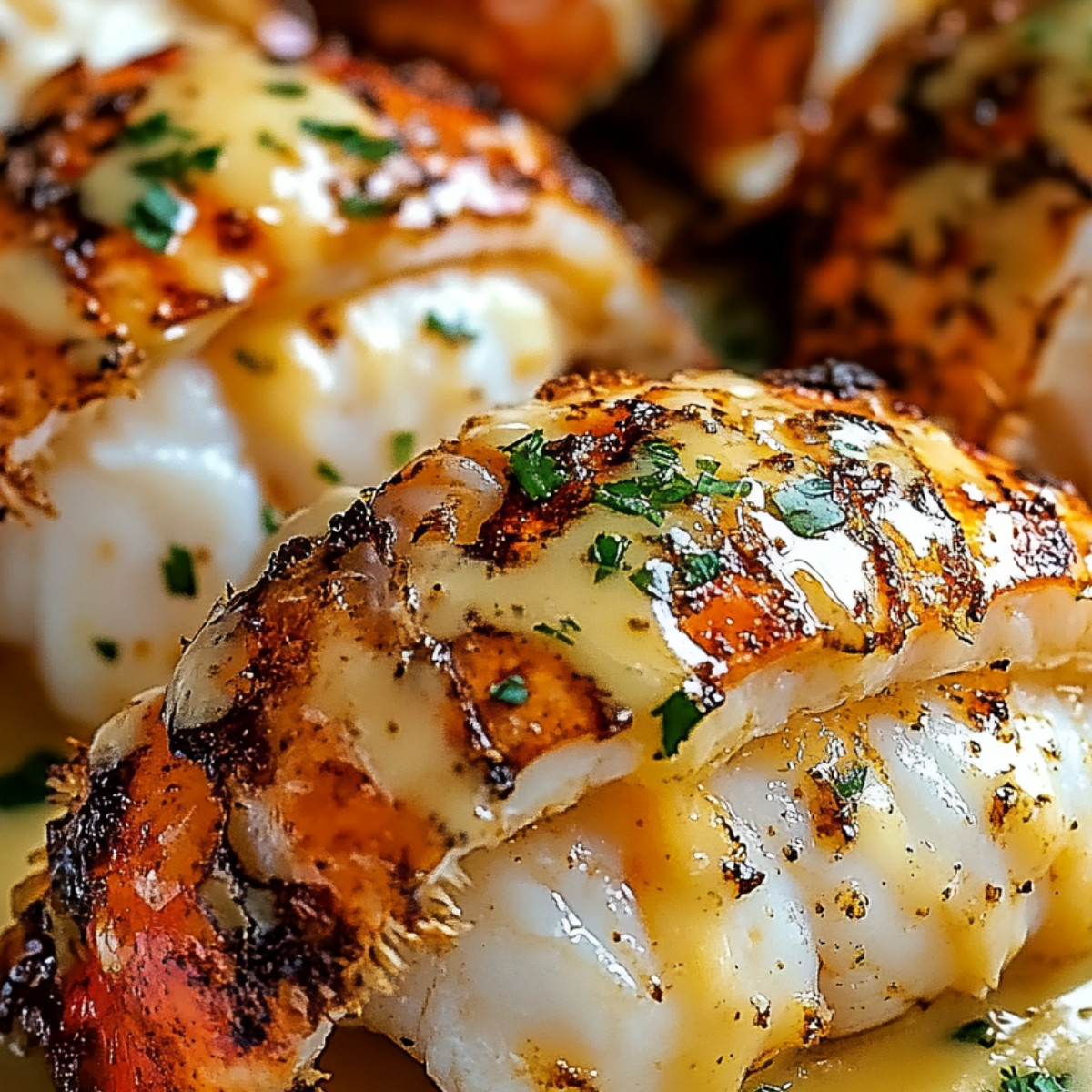 Dive into decadence with these Creamy Garlic Butter Lobster Tails