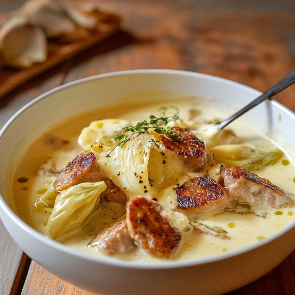 Fondue d'Endives aux Saucisses Fumées : La Twist Savoureuse de l'Hiver