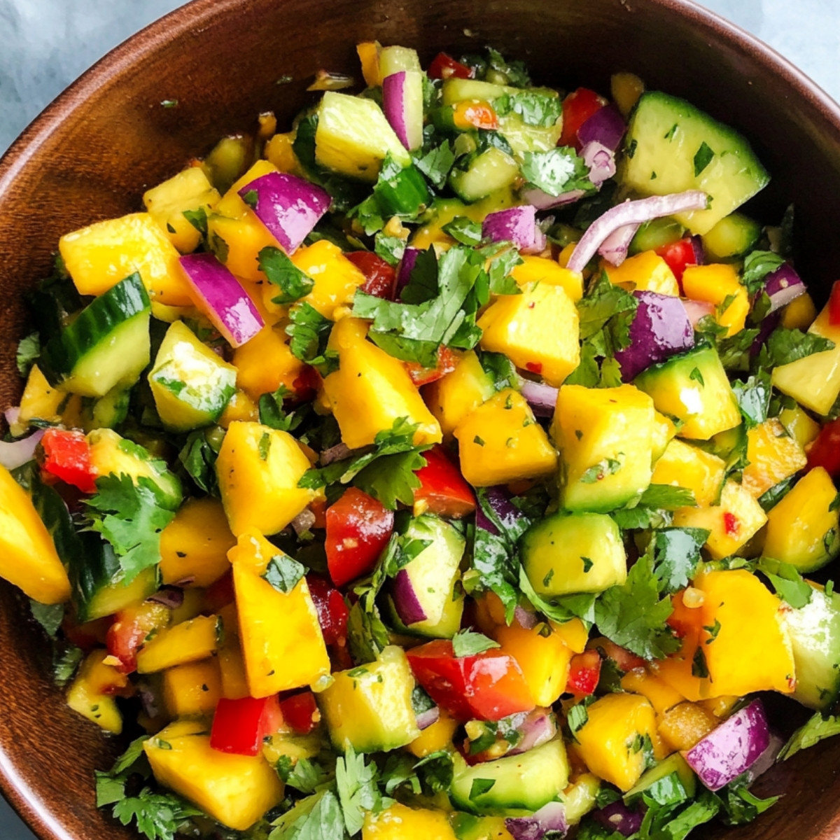 Fresh & Zesty Mango Salad