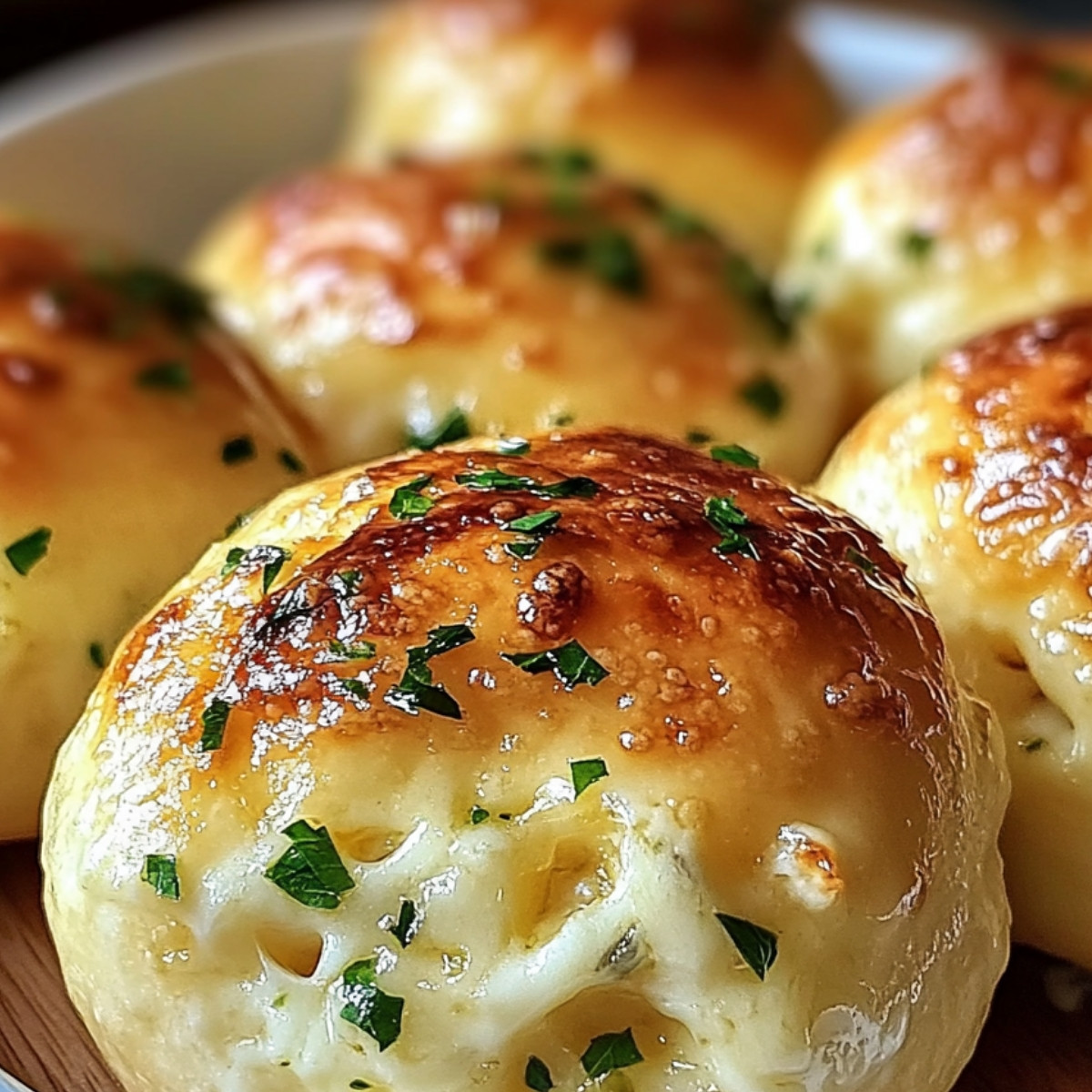 Garlic Butter Cheese Bombs