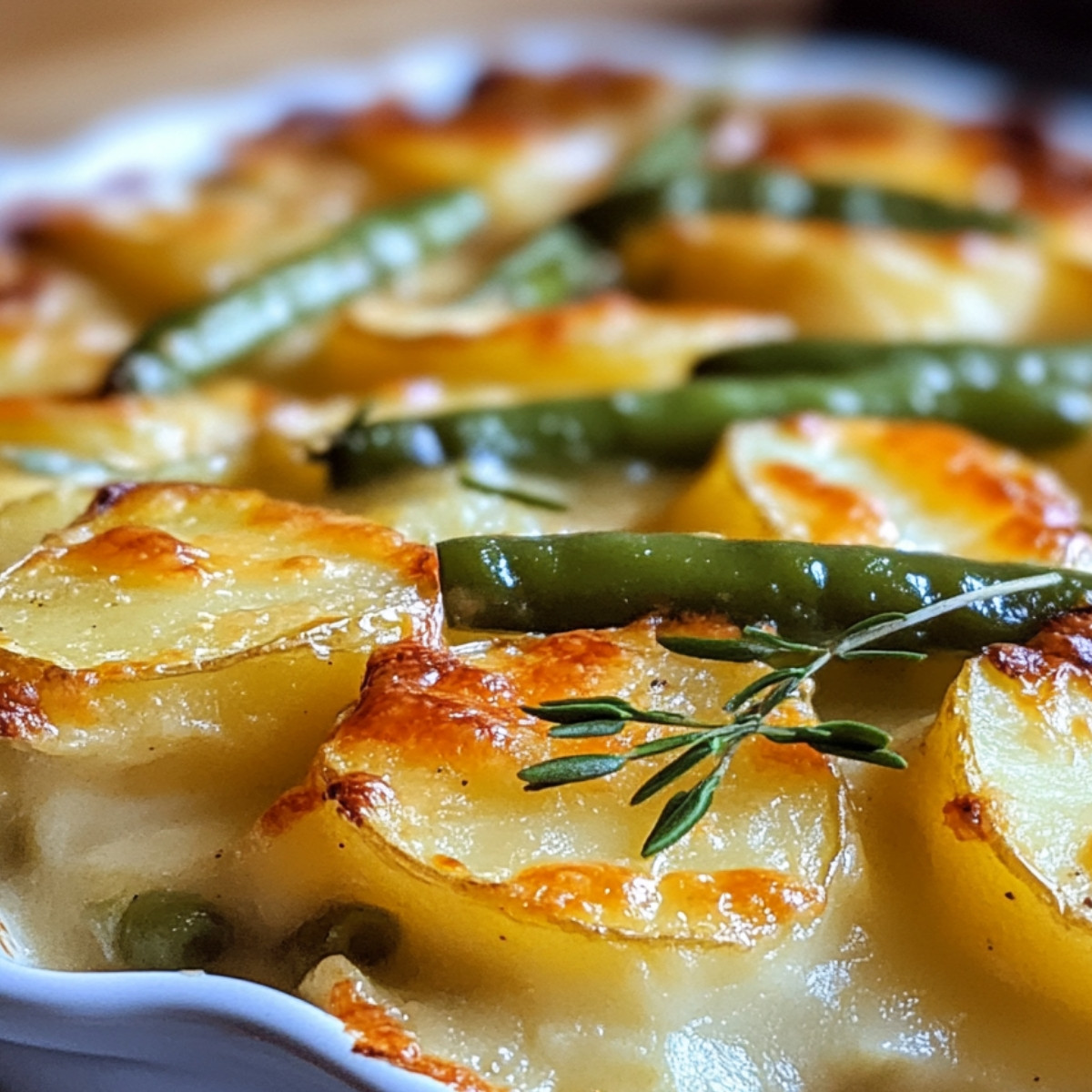 Green Bean and Potato Casserole