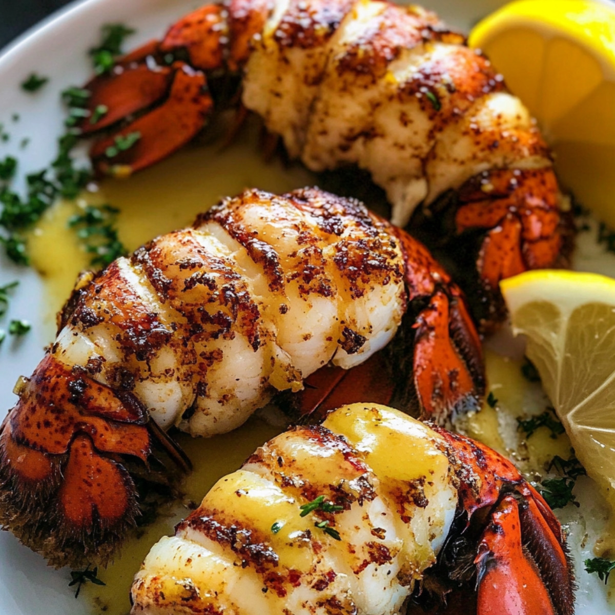 Lemon Butter Lobster Tails