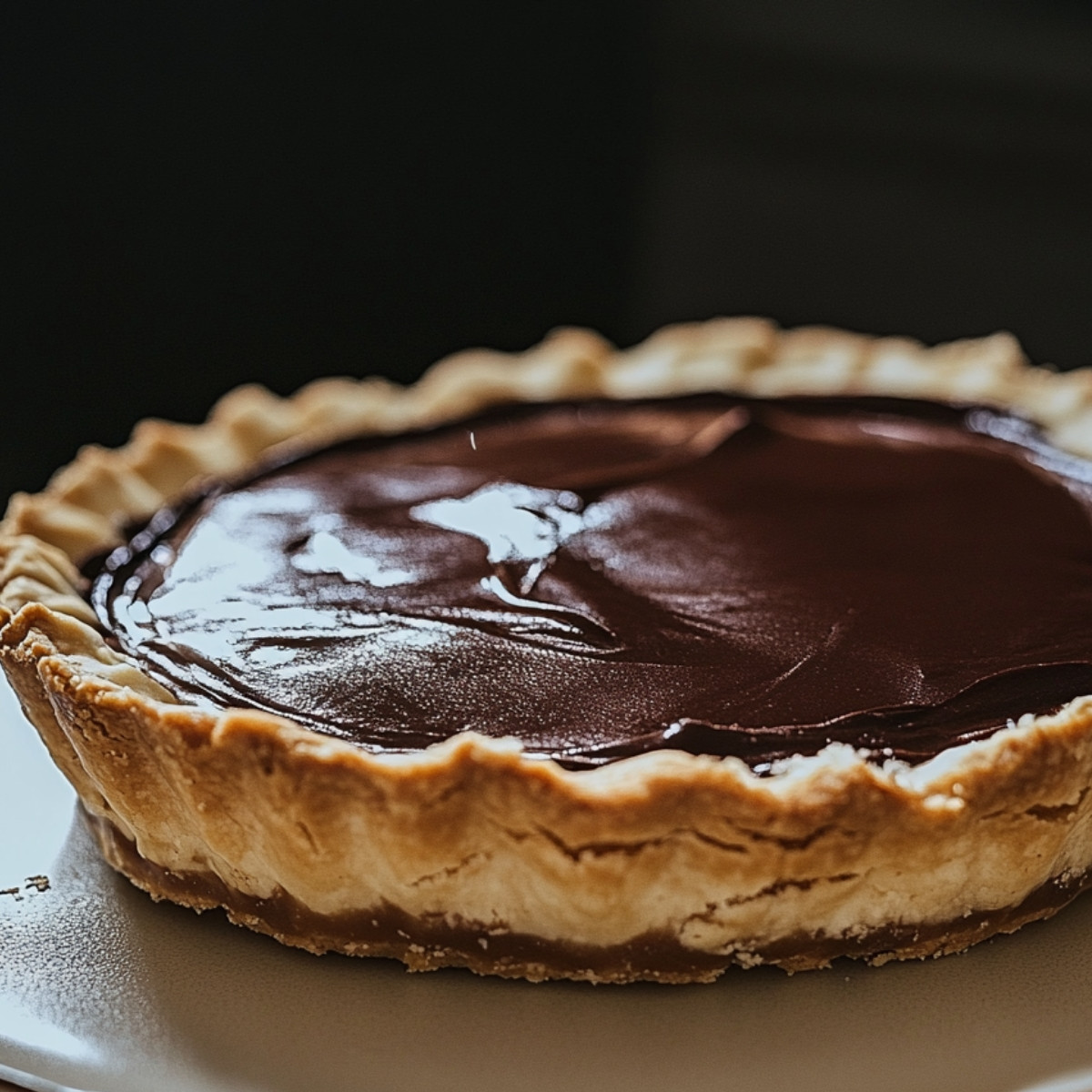 Old Fashioned Chocolate Pie