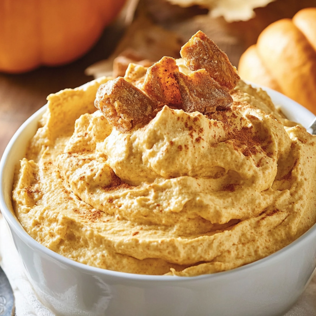 Pumpkin Delight Fluff Dip