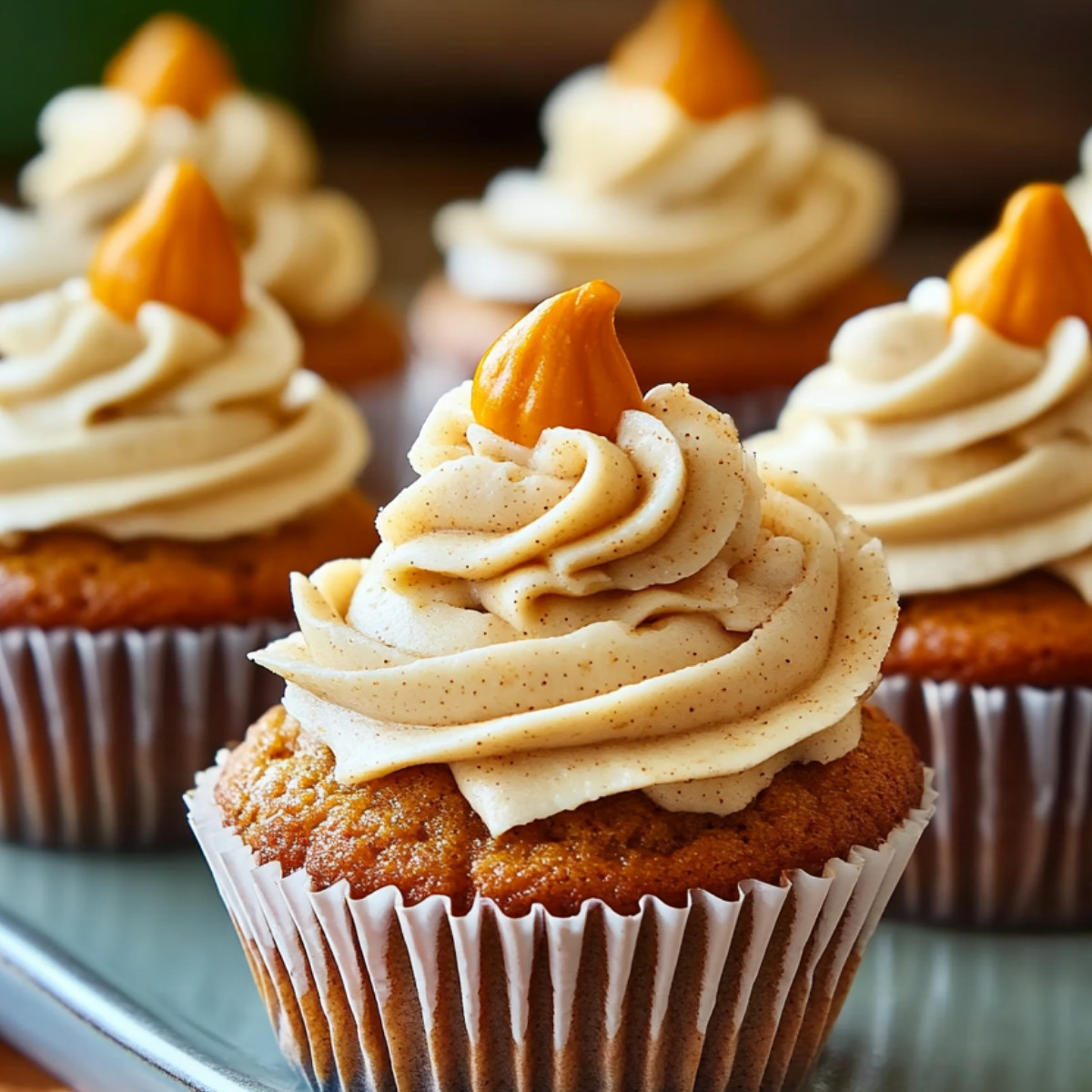 Pumpkin Spice Cupcakes