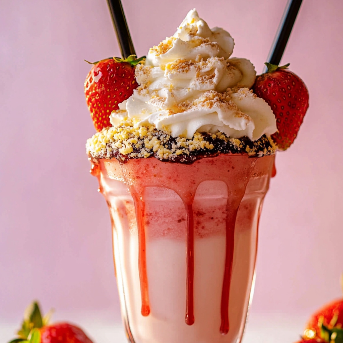 Strawberry Cheesecake Freakshake