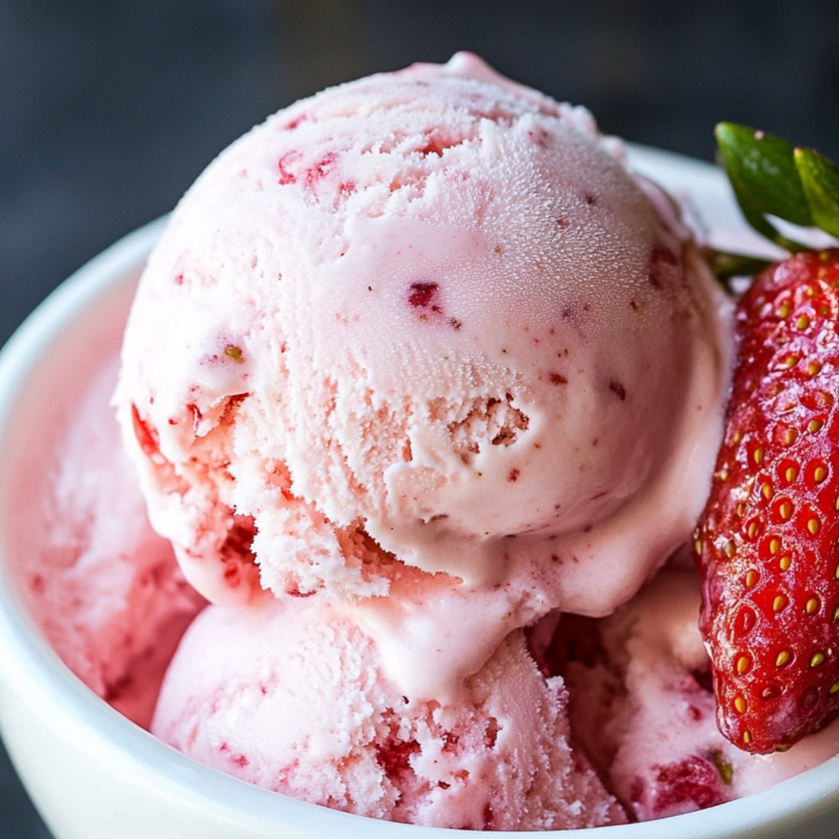 Strawberry Sensation Ice Cream