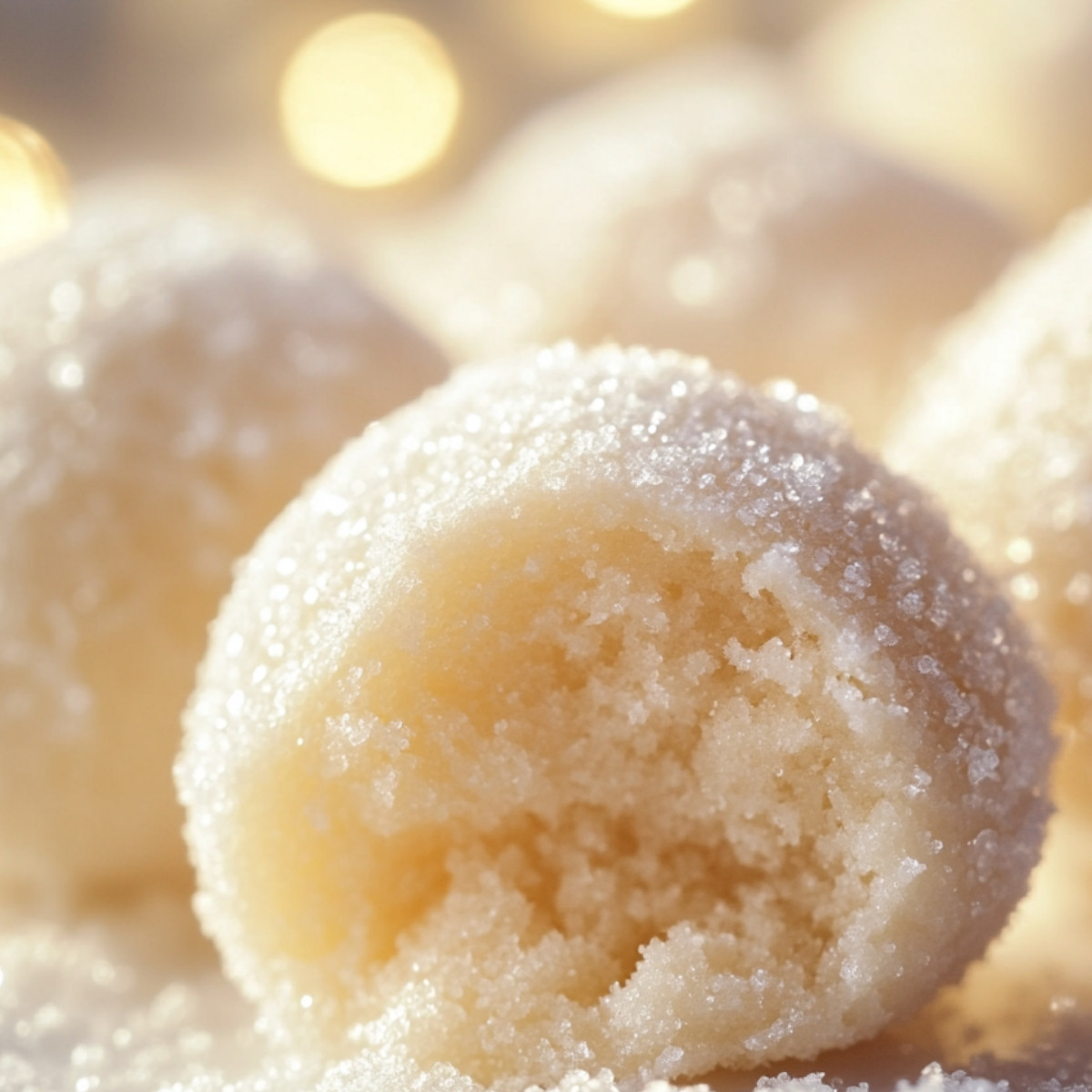 Sweetened Condensed Milk Snowball Cookies