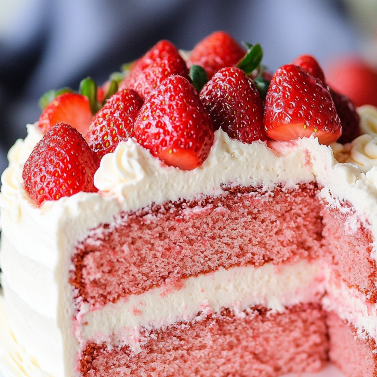 Ultimate Strawberry Cake