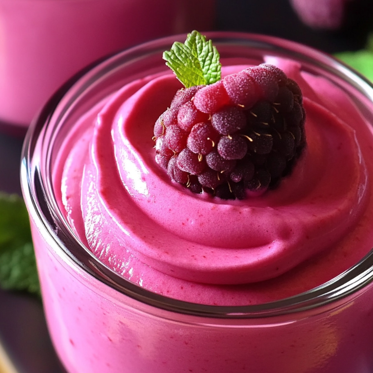 Wild Raspberry Mousse