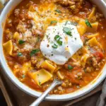 Cozy Comfort Lasagna Soup