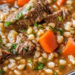 Hearty Beef Barley Soup