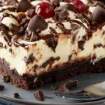 Hot Fudge Sundae Brownie Cheesecake