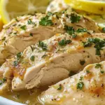 Lemon Garlic Slow Cooker Chicken Bliss