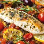 Mediterranean Baked Fish