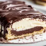 No Bake Chocolate Eclair Cake