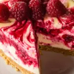 Raspberry Swirl Cheesecake