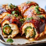 Smoked Jalapeño Popper Chicken Bombs