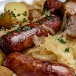 Smoked Sausage, Potatoes, Sauerkraut, and Ale Extravaganza