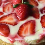 Strawberry Swirl Cheesecake