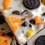 White Chocolate Halloween Oreo Bark