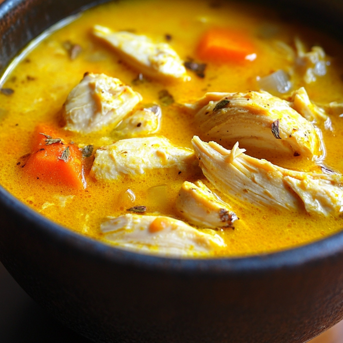 Anti-Inflammatory Turmeric Chicken Soup