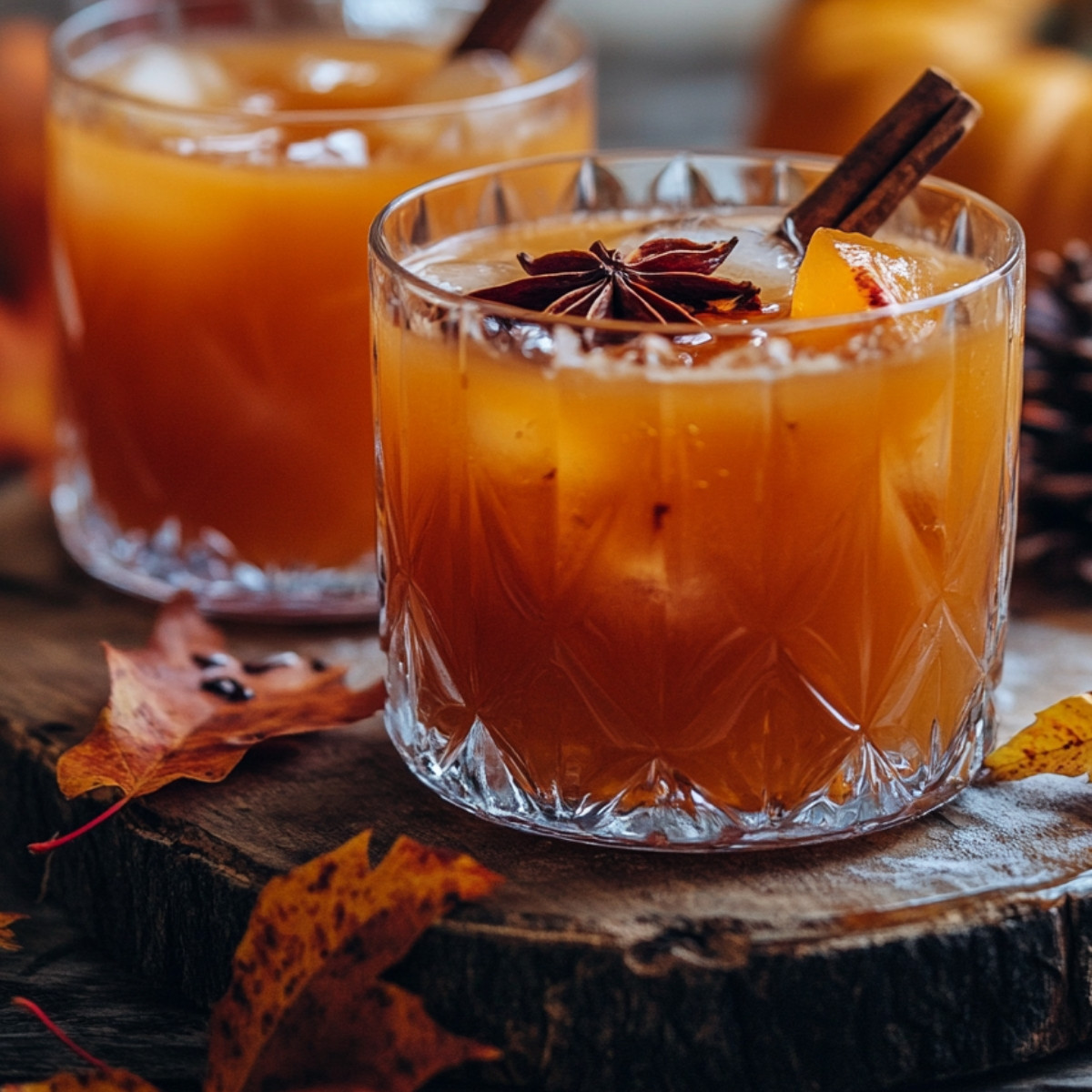 Autumn Harvest Rum Punch