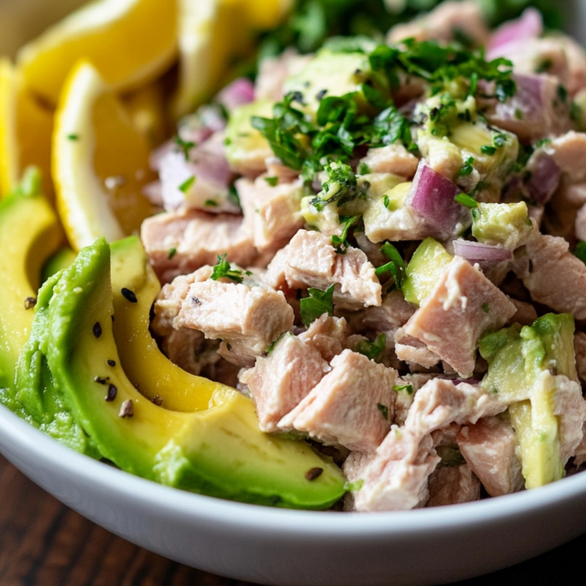 Avocado Tuna Salad