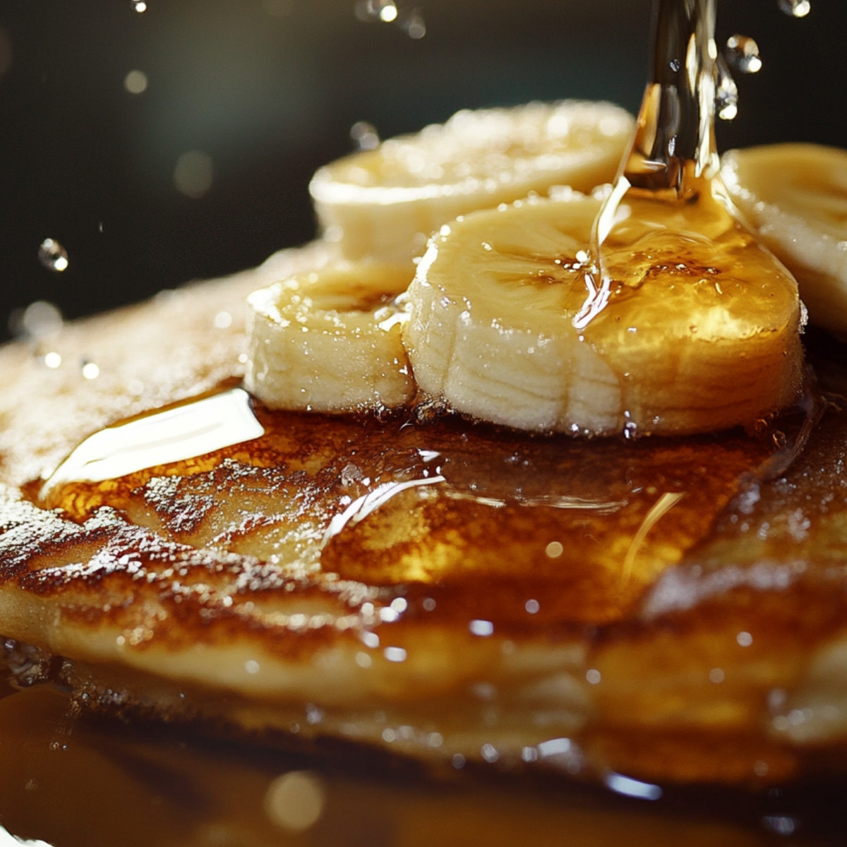 Brown Sugar Banana Pancakes