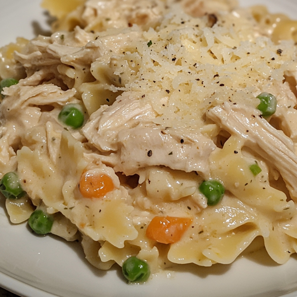 Chicken Pot Pie Pasta