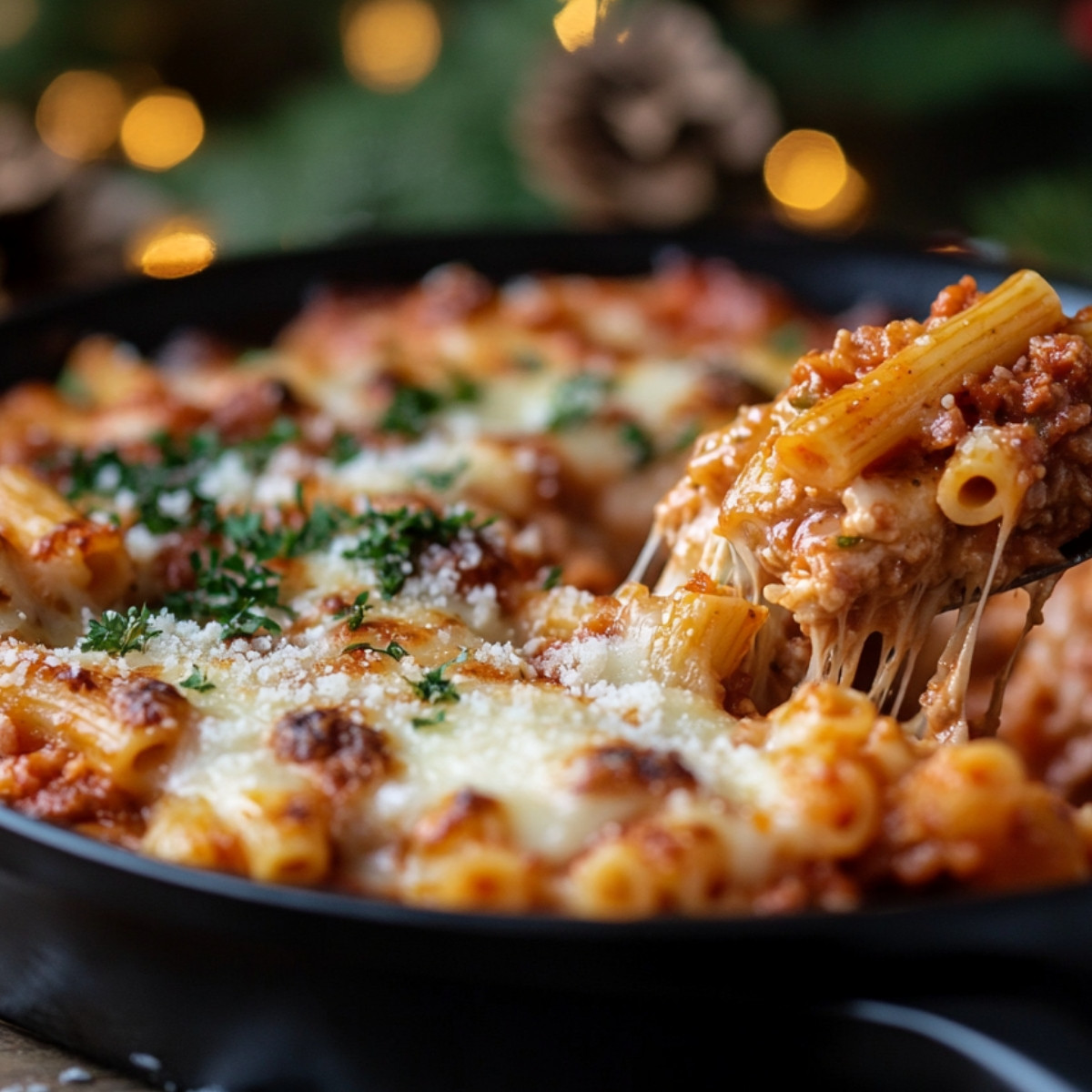 Christmas Baked Ziti