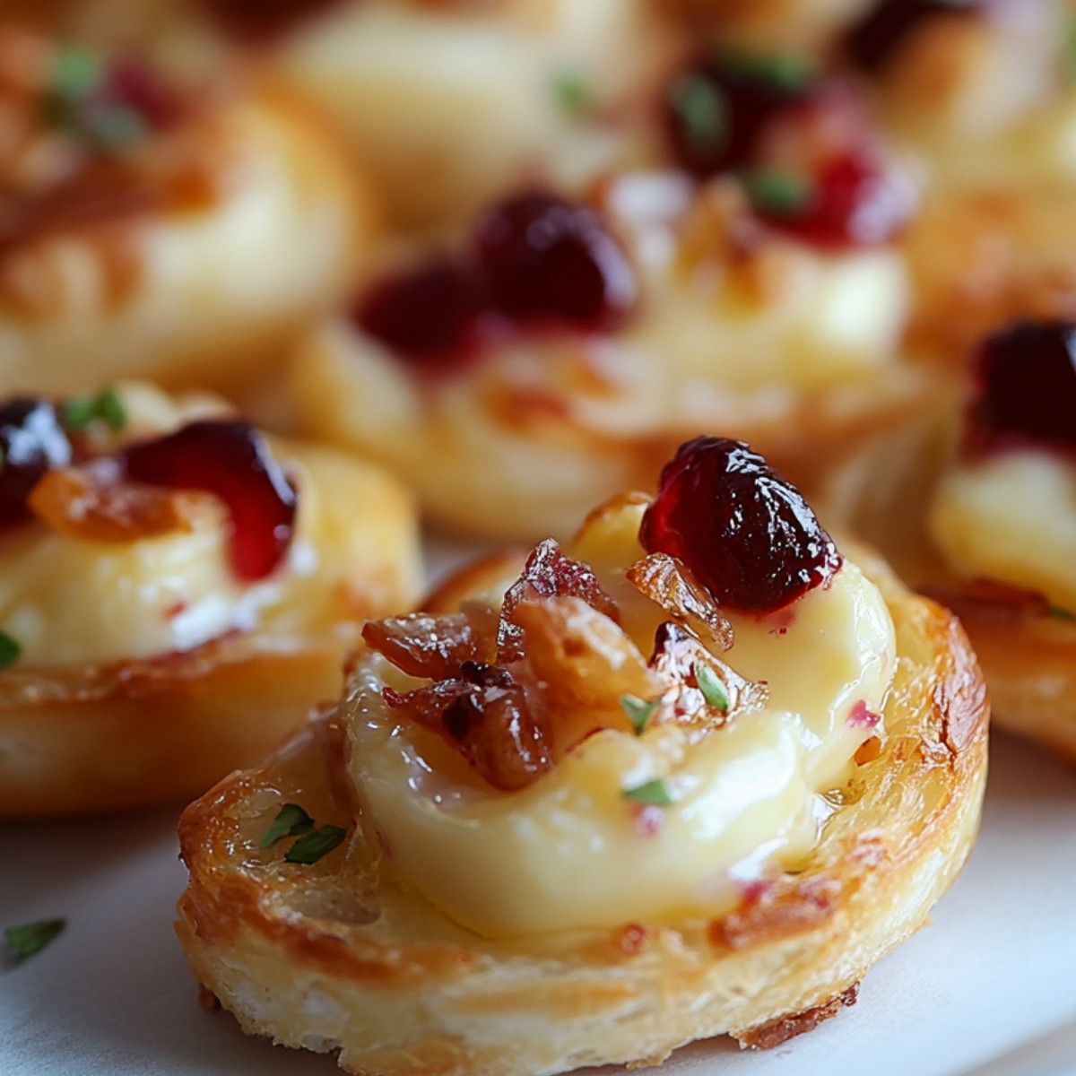 Cranberry Brie Bites