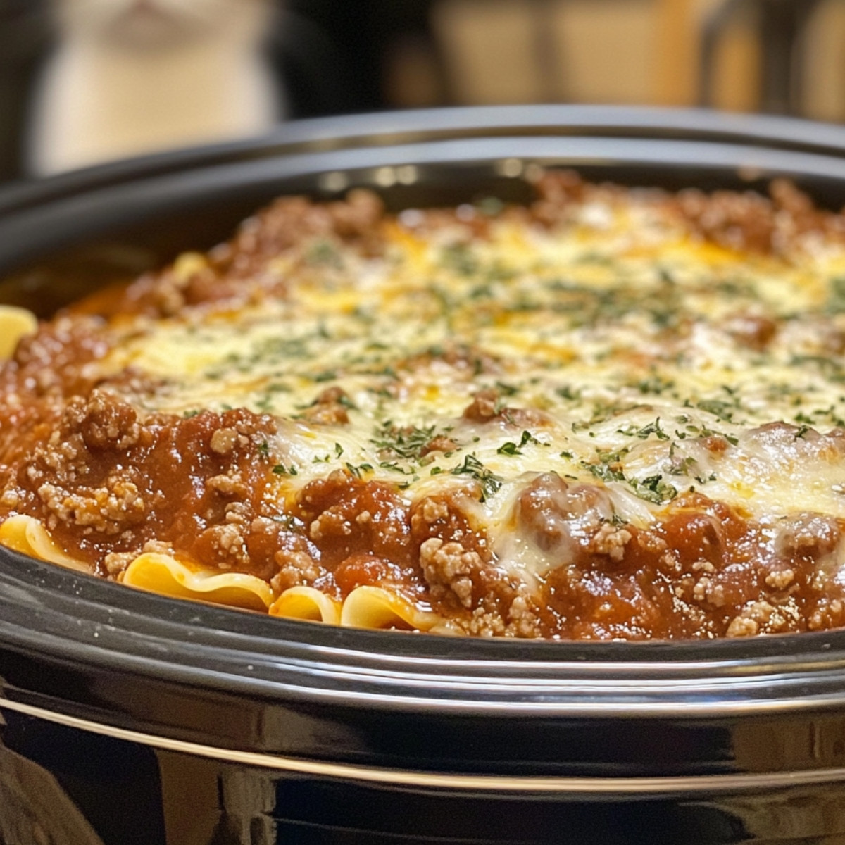 Crockpot Lasagna