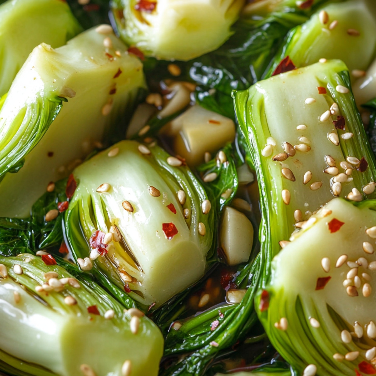 Garlic & Ginger Bok Choy