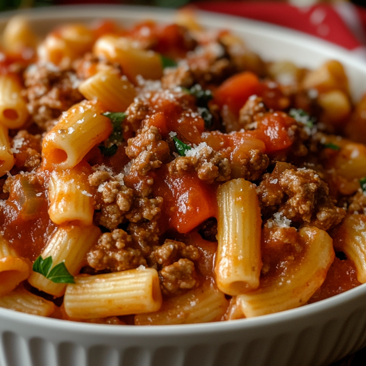 Homemade Beefaroni