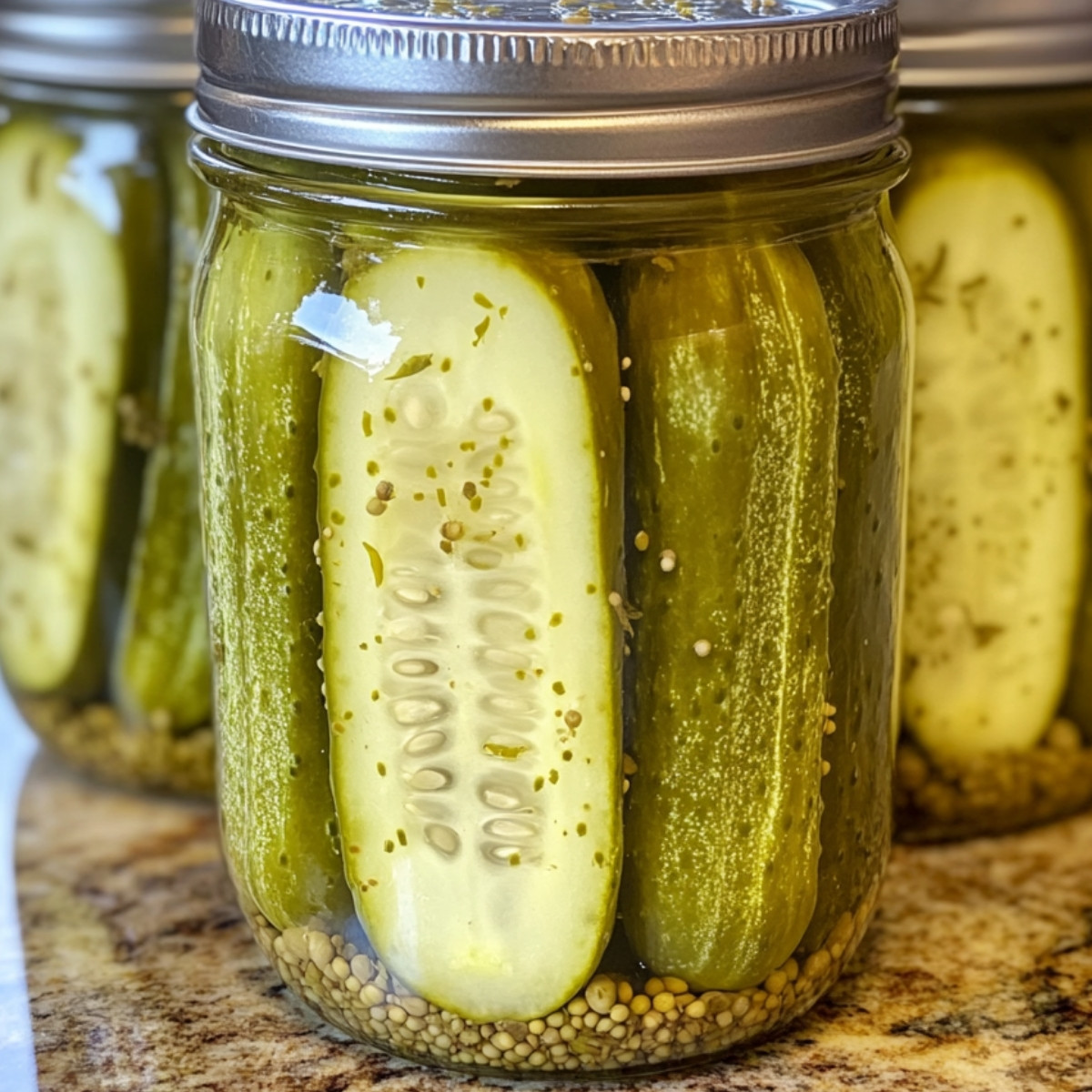 Homemade Dill Pickles