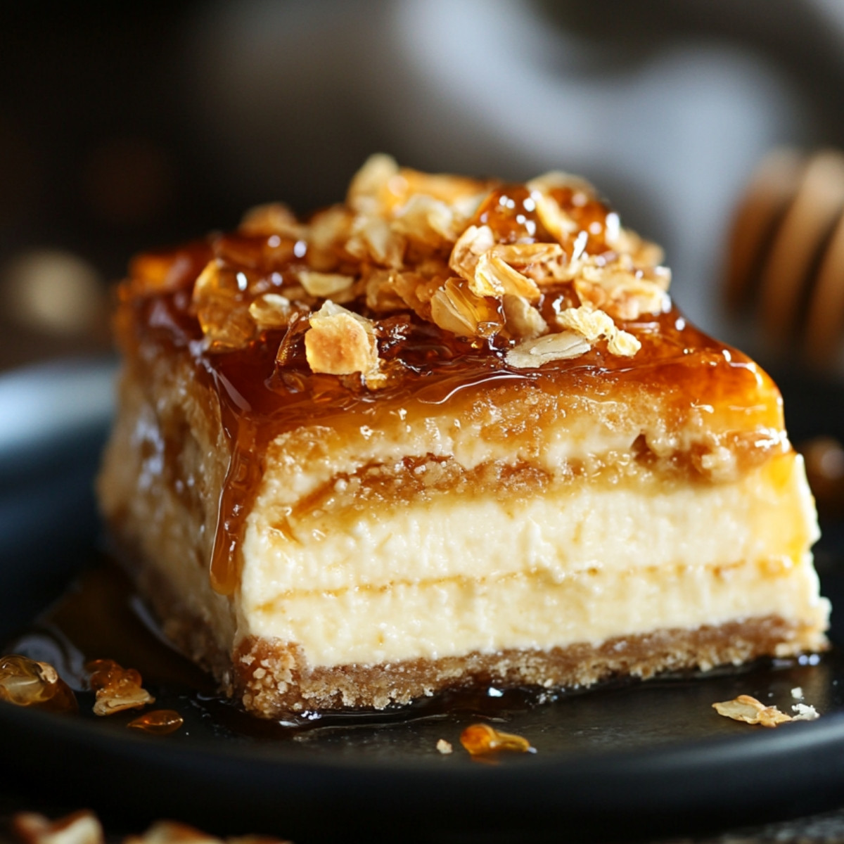 Honey Baklava Cheesecake