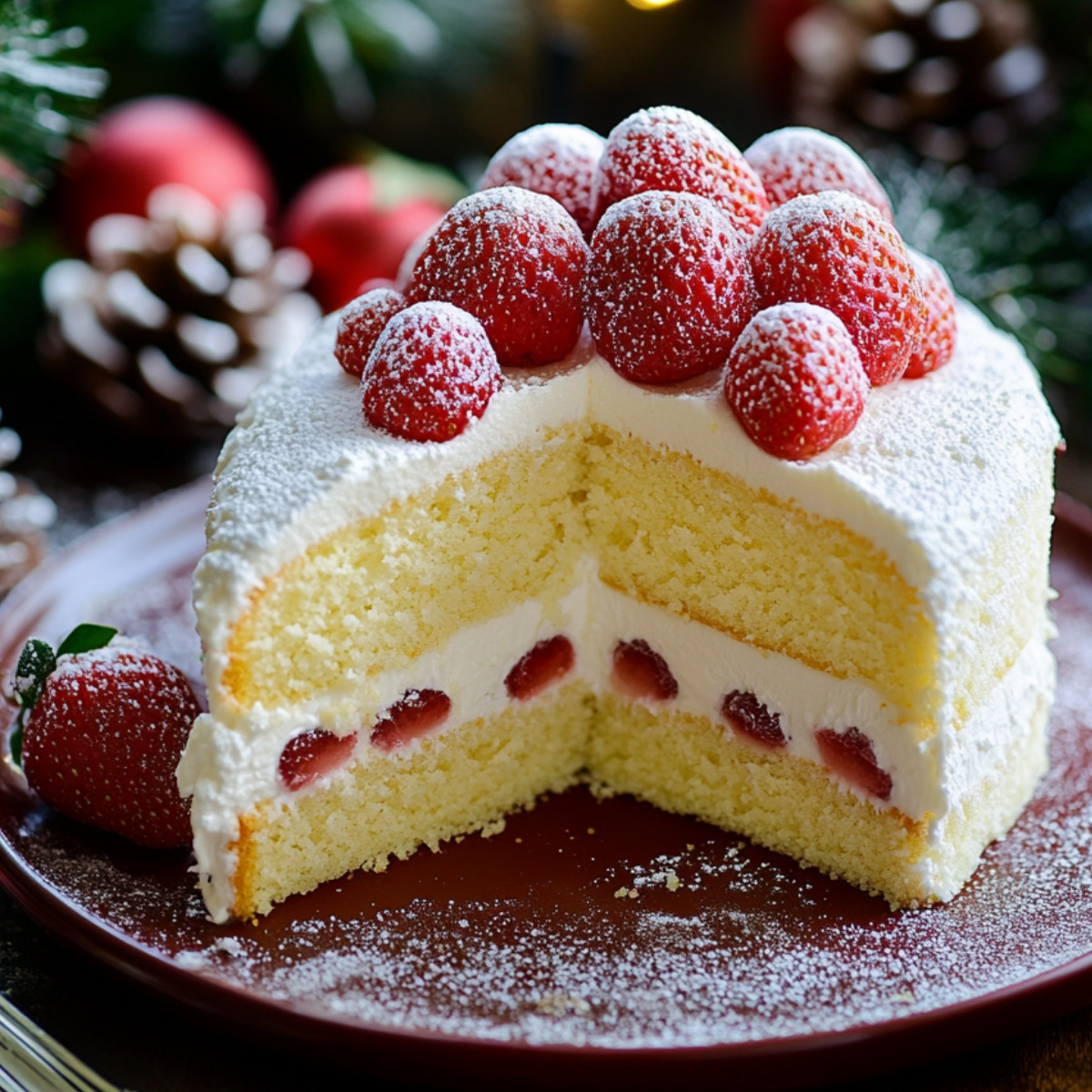 Japanese Christmas Cake