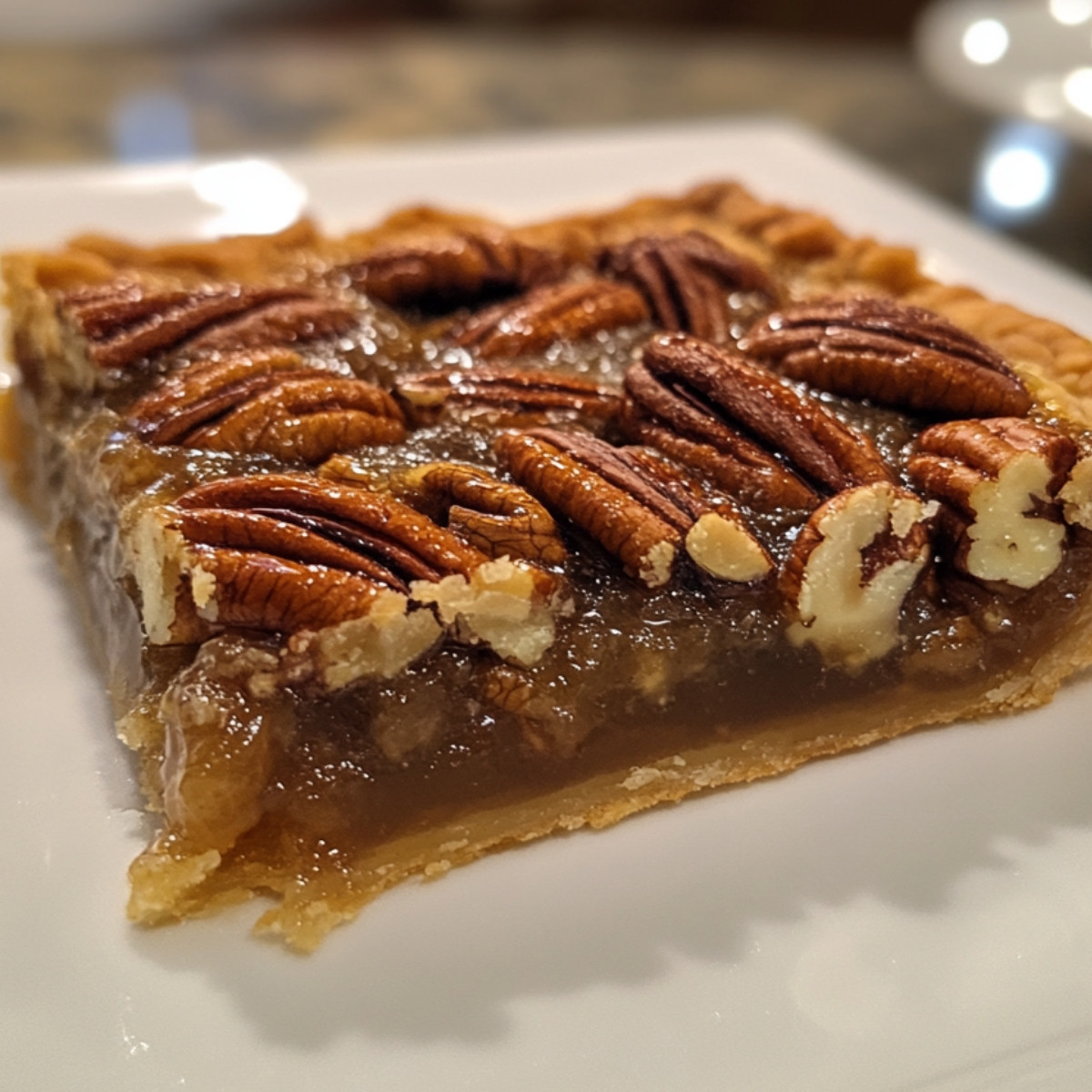 Lazy Girl Pecan Pie Bars