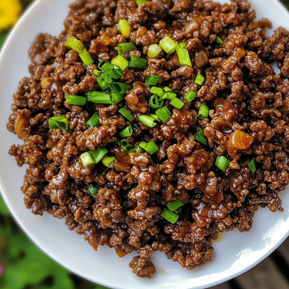 Mongolian Ground Beef