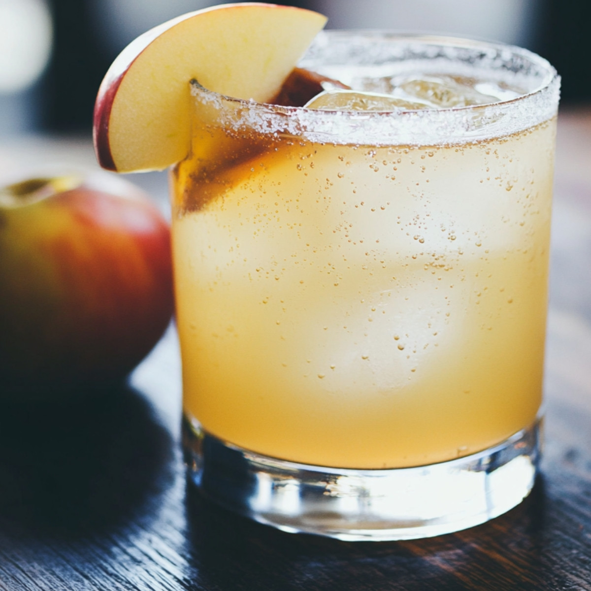 Sparkling Apple Cider Mocktail