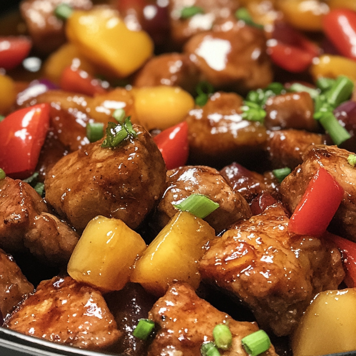 Sweet and Sour Pork Tenderloin